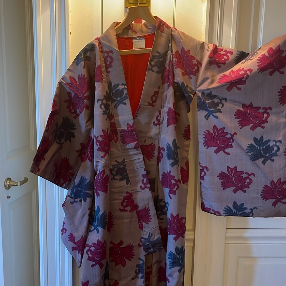 Vintage Japanese Silk Kimono
